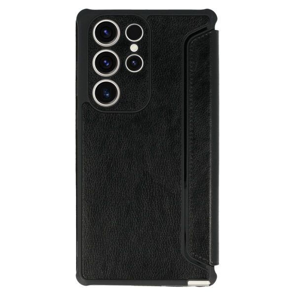 Razor Leather Book Case for Xiaomi Redmi Note 12 Pro Plus black
