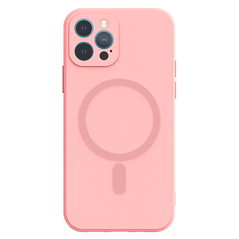 TEL PROTECT MagSilicone Case for Iphone 15 Light pink