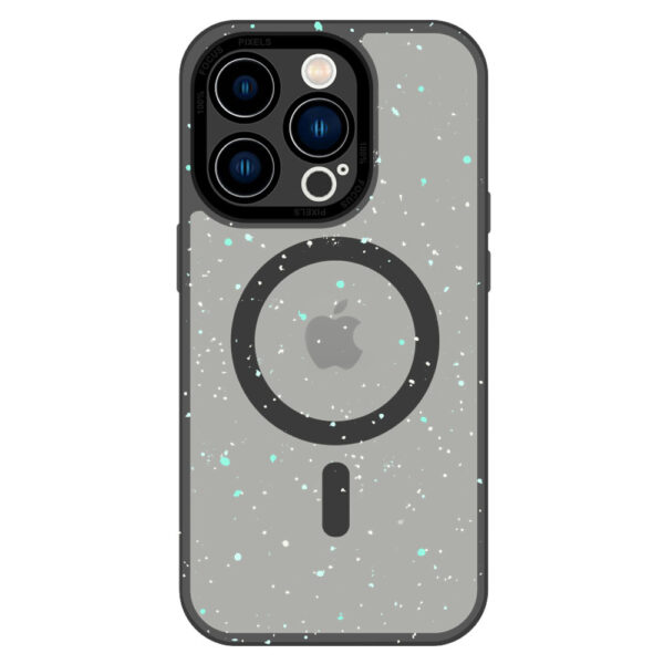 Tel Protect Magnetic Splash Frosted Case for Iphone 15 Plus Black