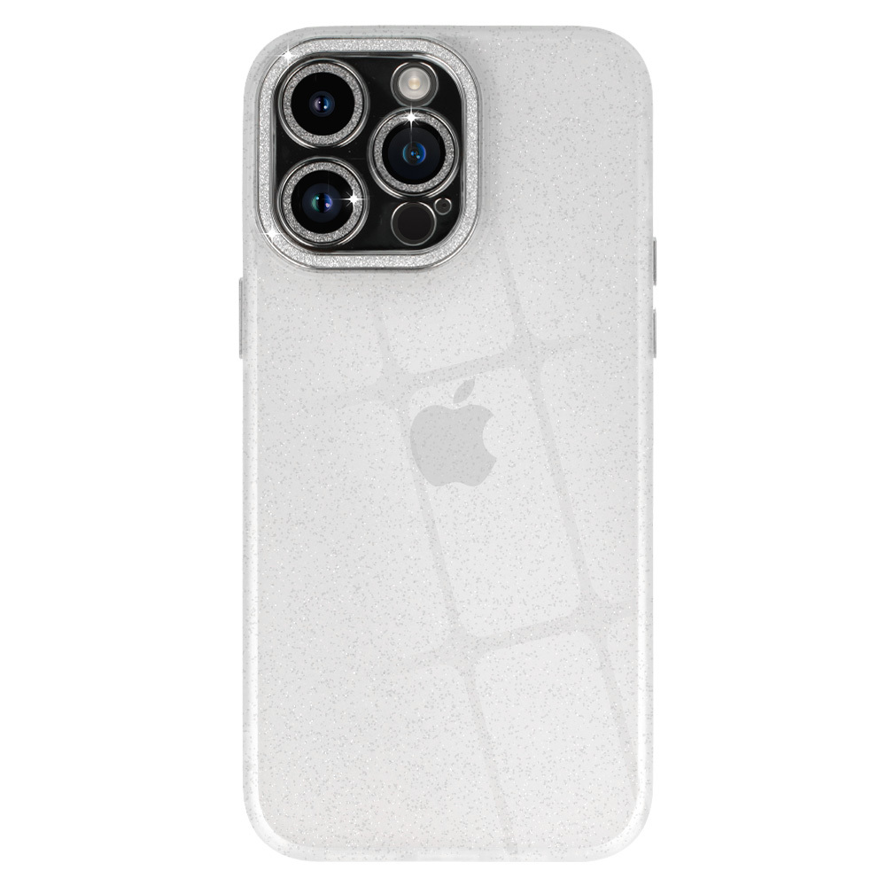 Liquid Glitter Camera Case for Iphone 11 transparent