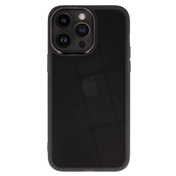 Protective Lens Case for Iphone 15 Plus black clear