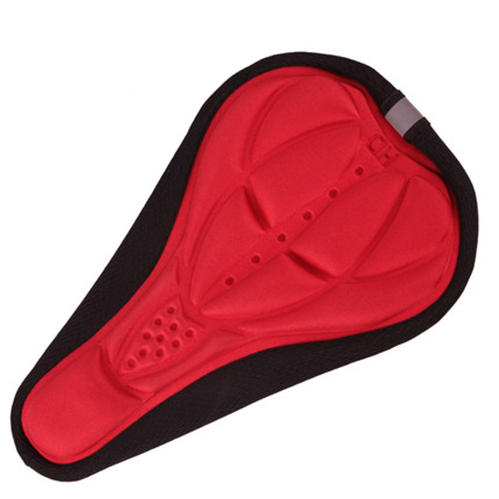 Bike saddle cover red