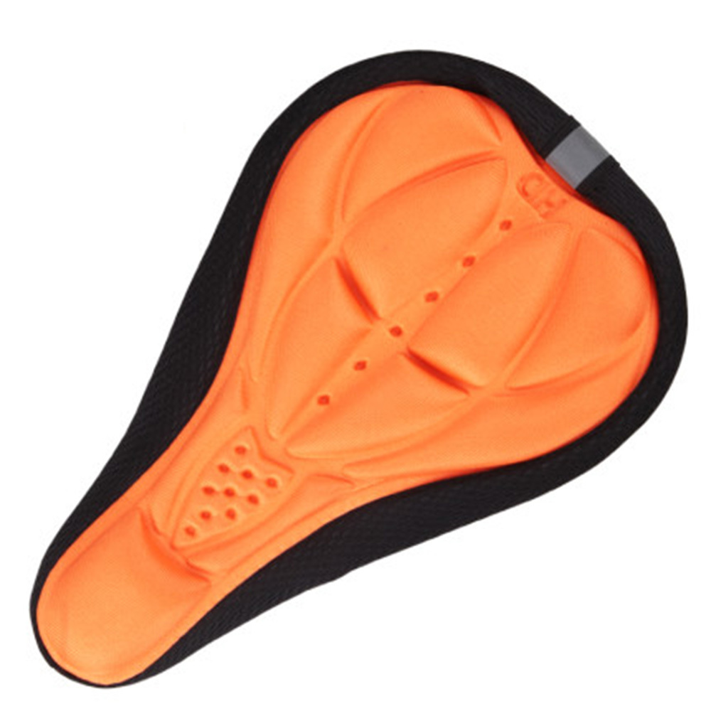 Bike saddle cover orange