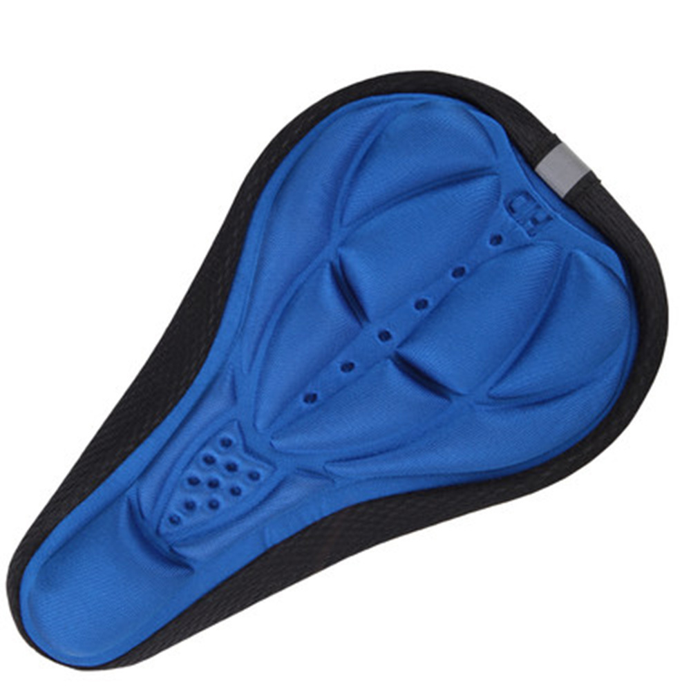Bike saddle cover blue