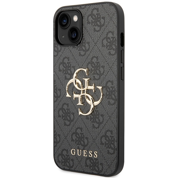 Original Case GUESS 4G Big Metal Logo GUHCP15S4GMGGR for Iphone 15 grey