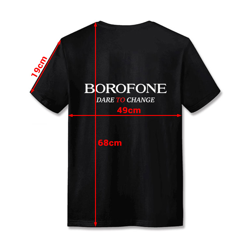 Borofone T-shirt L size black