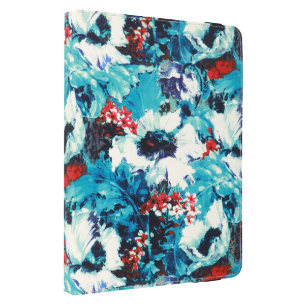 Wonder Canvas Tablet Case 13 inches white poppies