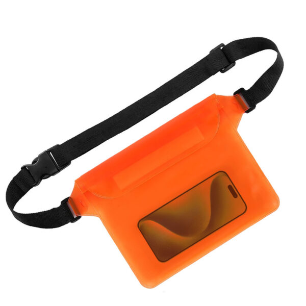 Waterproof pouch - Type 3 orange