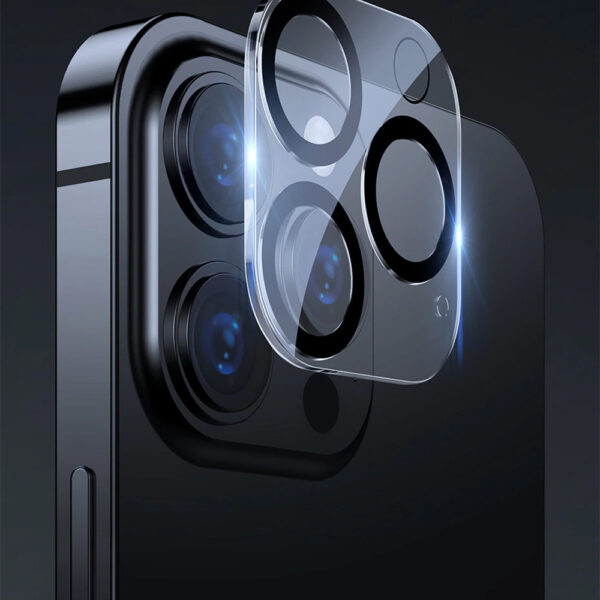 Tempered Glass HARD SILK PRINT for camera (LENS) for Samsung Galaxy S23 Ultra (island)