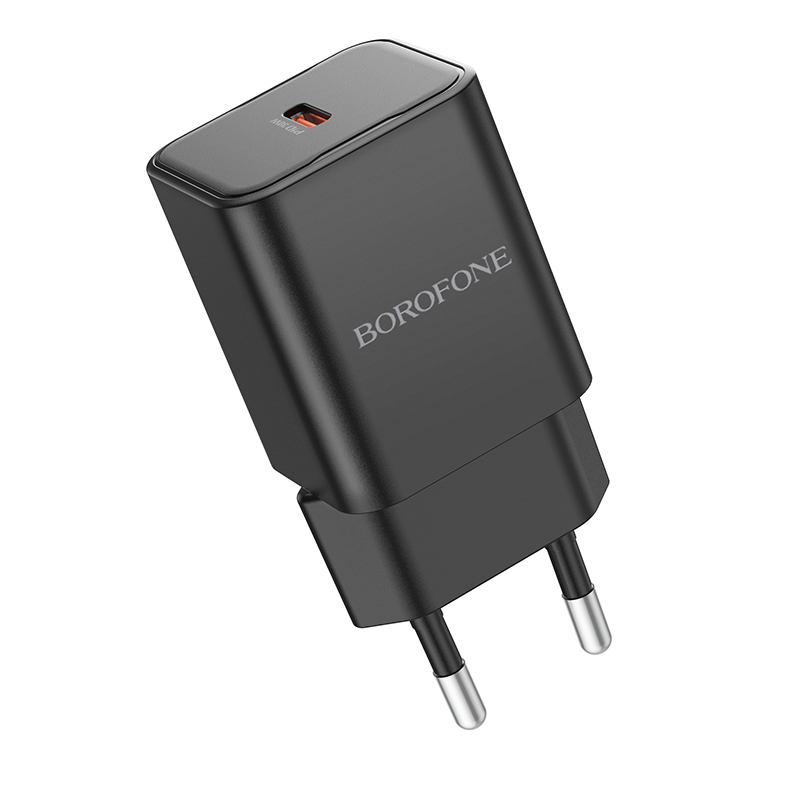 foto_add-236737 Borofone Wall charger BN13 Safety GaN - Type C - PD 30W black