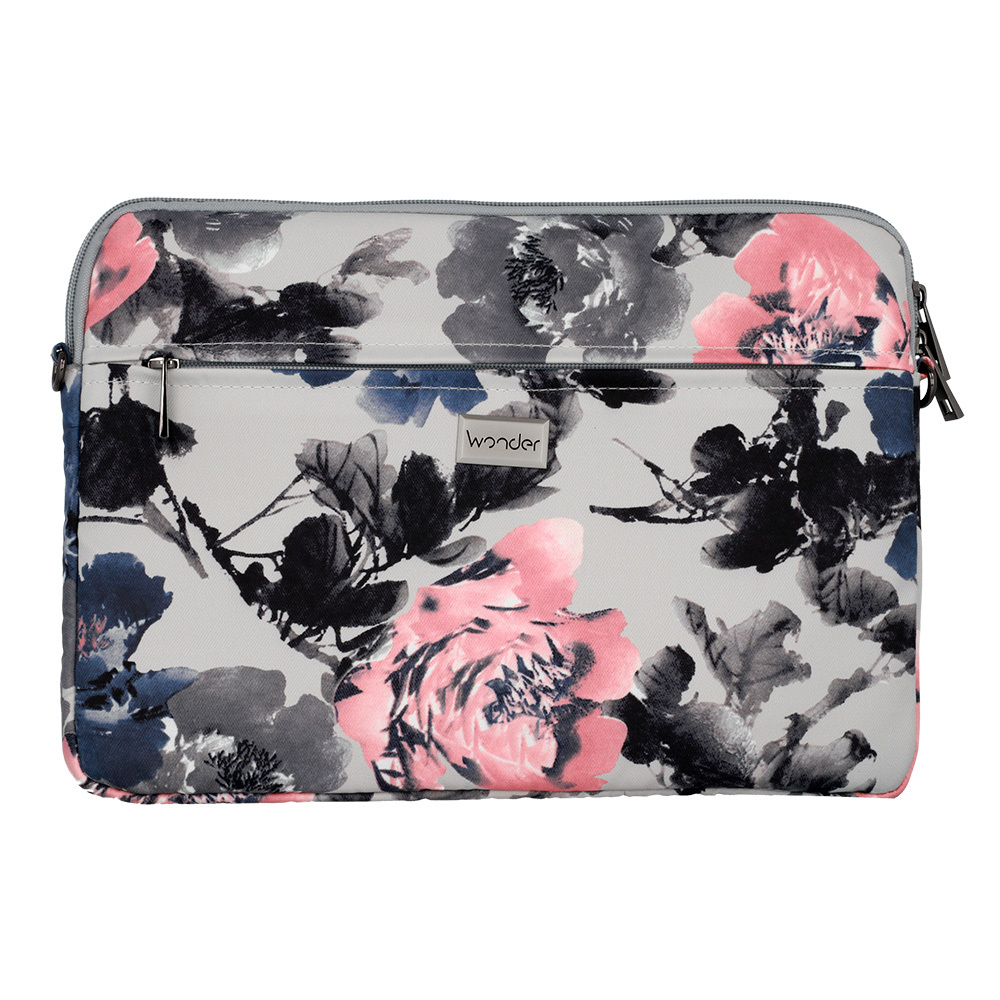 Wonder Sleeve Laptop 13-14 inches peonies