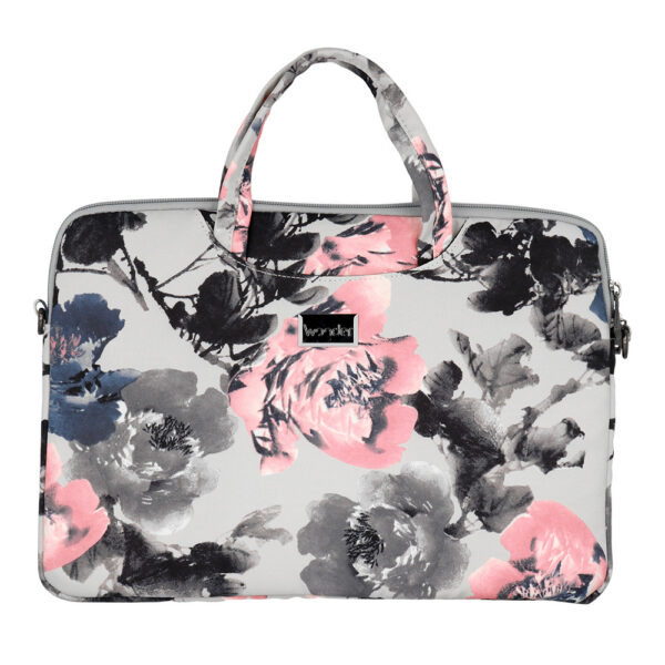 Wonder Briefcase Laptop 13-14 inches peonies