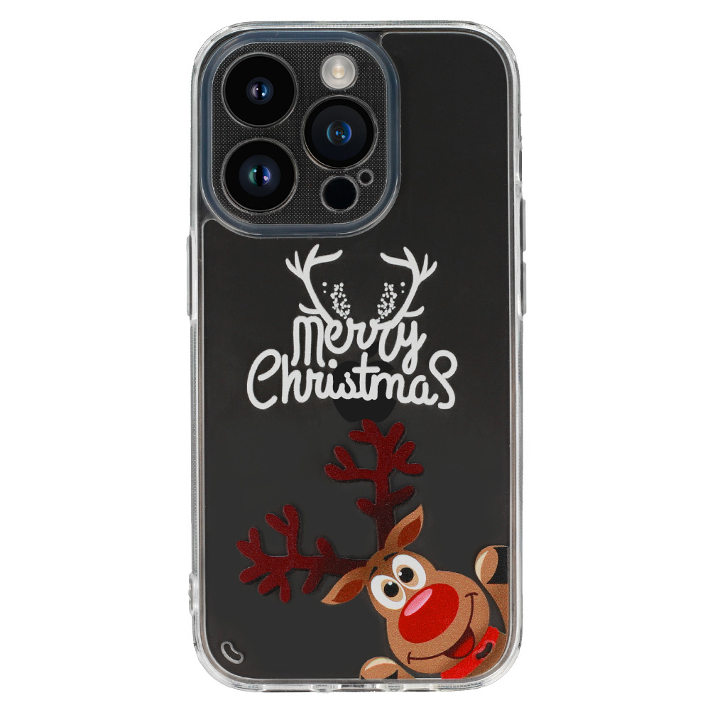 TEL PROTECT Christmas Case for Samsung A25 5G/A24 4G Design 1 Clear