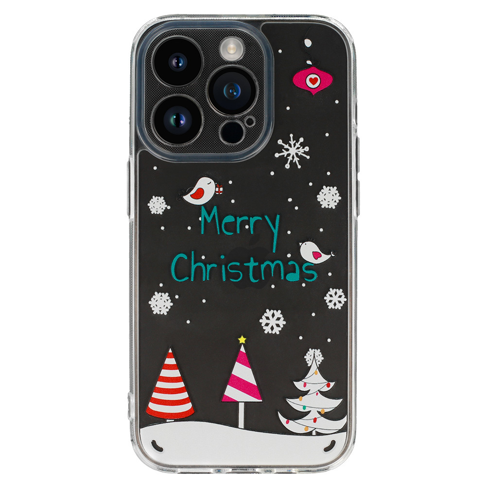TEL PROTECT Christmas Case for Samsung A25 5G/A24 4G Design 4 Clear