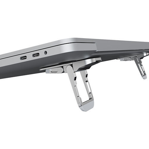 Nillkin Bolster Plus laptop stand, stick-on base grey (2 pieces)