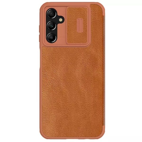 Nillkin Qin Pro for Samsung Galaxy A24 4G brown