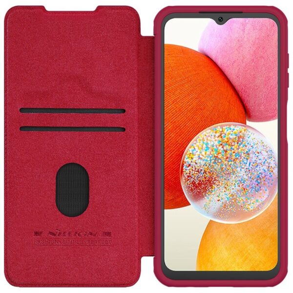 Nillkin Qin Pro for Samsung Galaxy A24 4G red