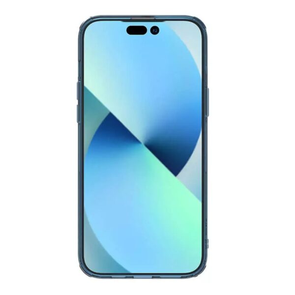 Nillkin Nature Pro Magnetic TPU Case for Iphone 15 Plus transparent-blue