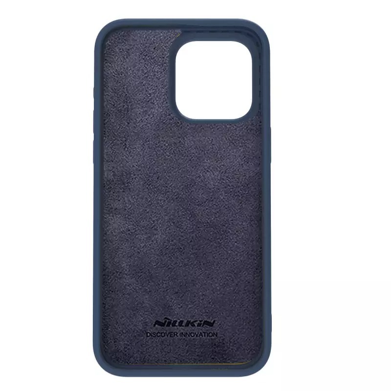 Nillkin CamShield Silky Silicone Case for Iphone 15 Pro Max navy