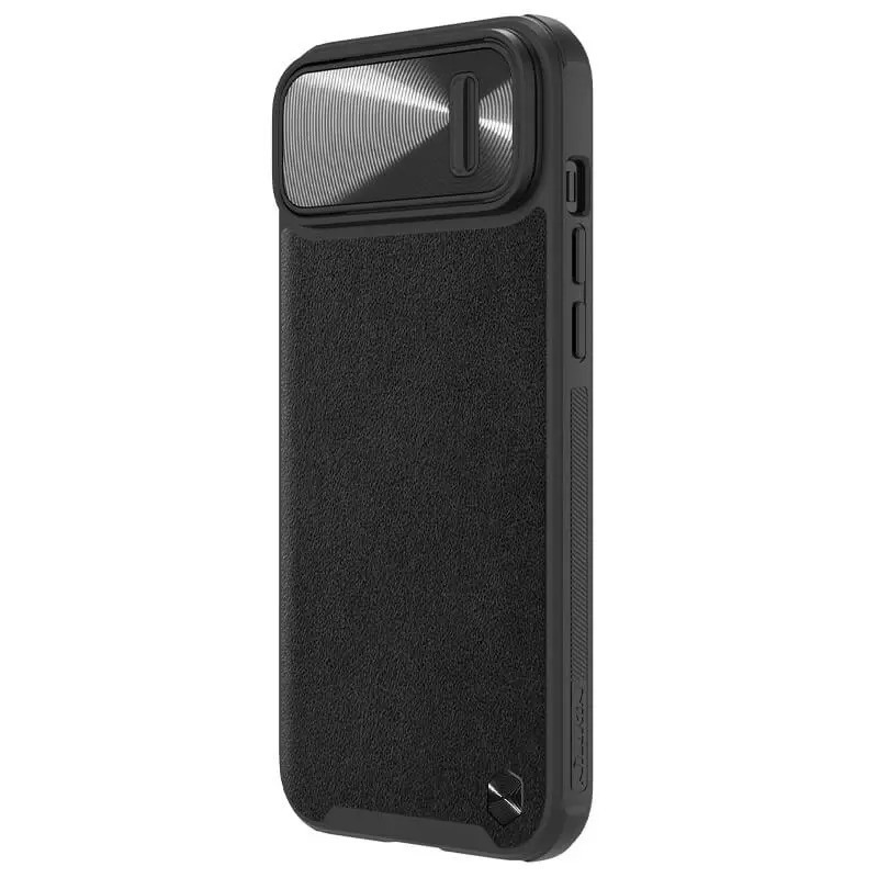 Nillkin CamShield S Leather Case for Iphone 14 black