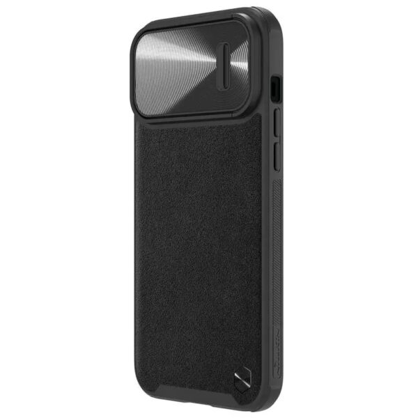 Nillkin CamShield S Leather Case for Iphone 14 Pro black