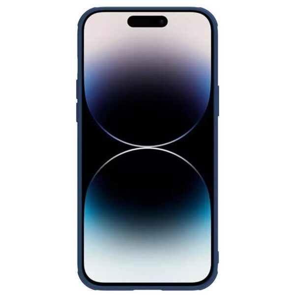 Nillkin CamShield S Leather Magnetic Case for Iphone 14 Pro Max blue