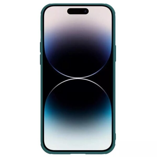 Nillkin CamShield S Leather Magnetic Case for Iphone 14 Pro Max green