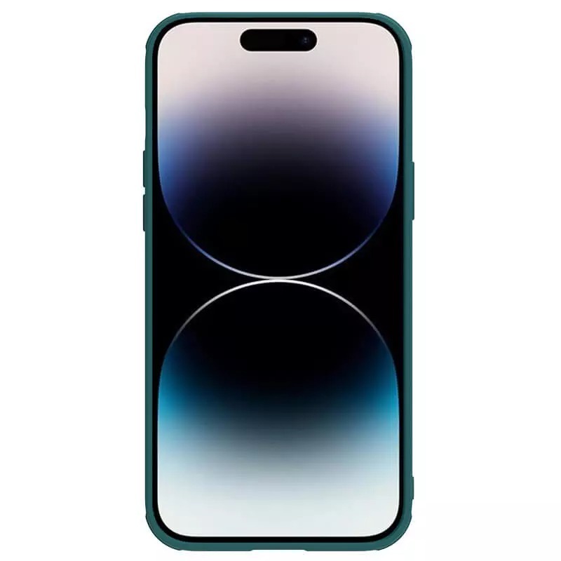 Nillkin CamShield S Leather Magnetic Case for Iphone 14 Pro Max green