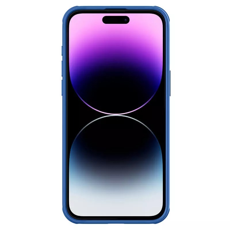 Nillkin CamShield Pro Magnetic Case for Iphone 15 Pro blue