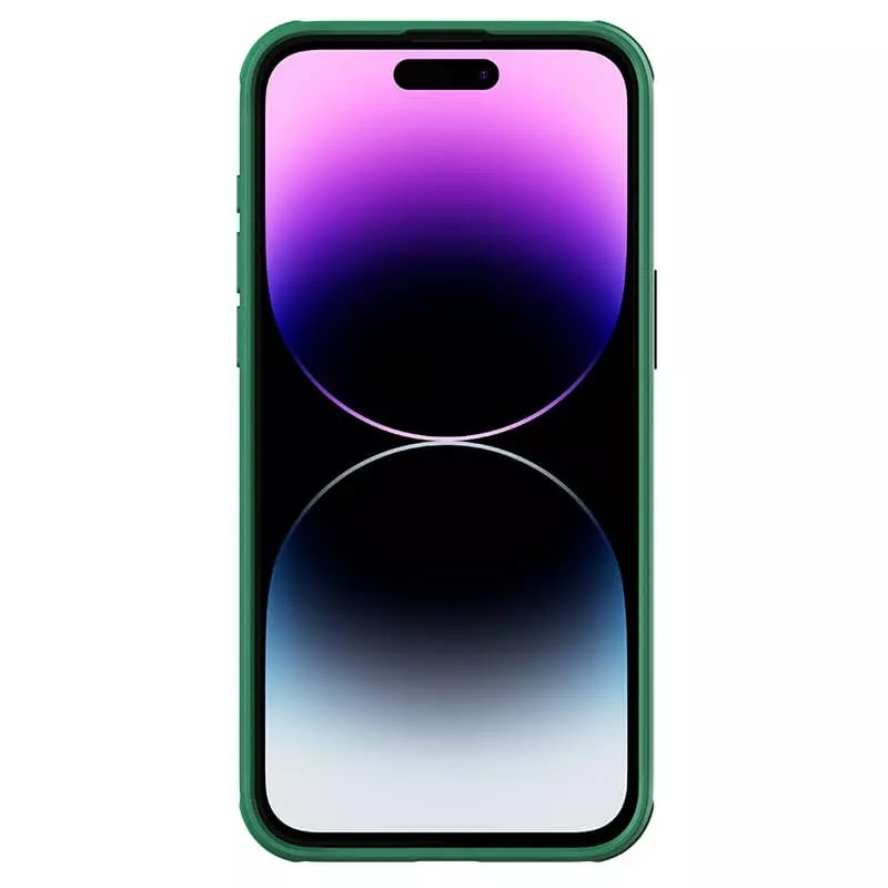 Nillkin CamShield Pro Magnetic Case for Iphone 15 Pro green