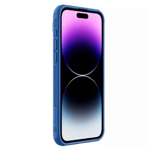Nillkin CamShield Pro PC+TPU Case for Iphone 15 Pro Max blue
