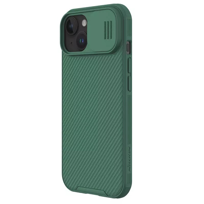 foto_add-241958 Nillkin CamShield Pro PC+TPU Case for Iphone 15 green