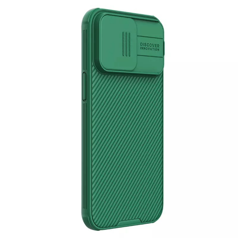 Nillkin CamShield Pro PC+TPU Case for Iphone 15 Pro green