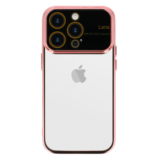Electro Lens Case for Iphone 12 Pro Rose gold