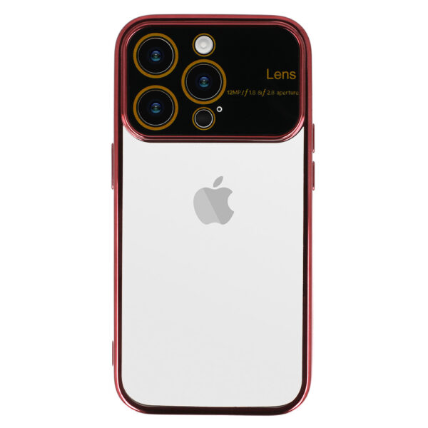 Electro Lens Case for Iphone 12 Cherry
