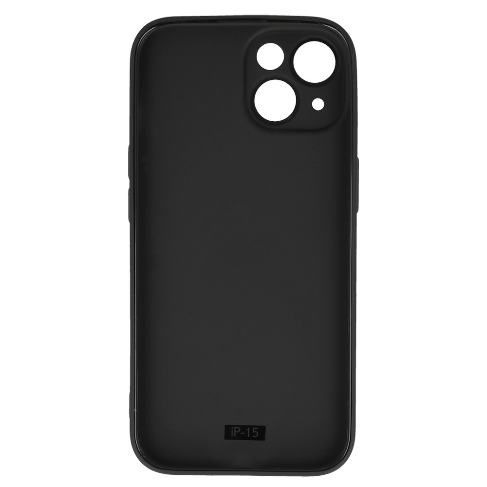 Back Case MATT for IPHONE 15 PLUS Black