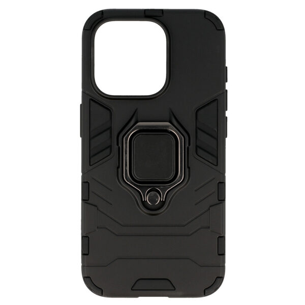 Ring Armor Case for Iphone 15 Pro Black
