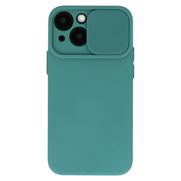 Camshield Soft for Iphone 15 Dark green