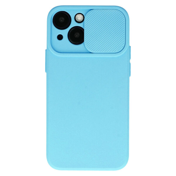 Camshield Soft for Iphone 15 Plus Light blue