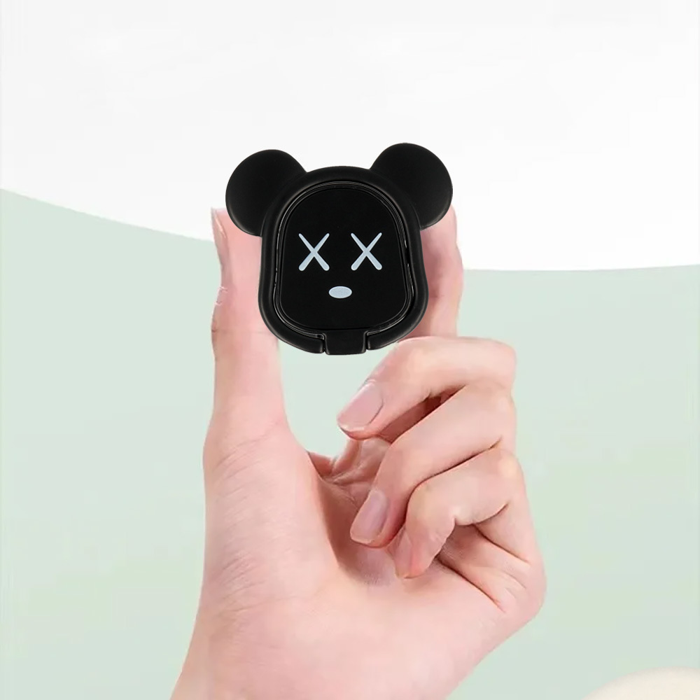 Ring Holder BEAR - Black