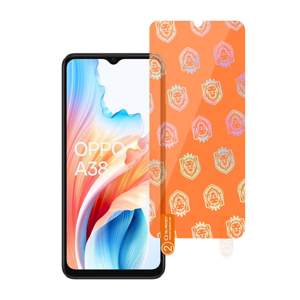 Tel Protect Best Flexible Hybrid Tempered Glass for OPPO A18/A38