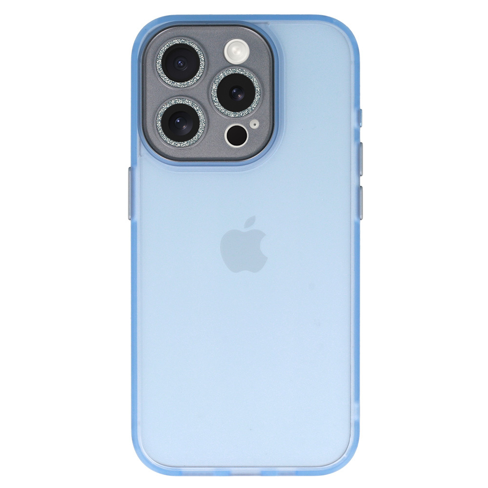 AG Matte Series Case for Iphone 15 Plus light blue