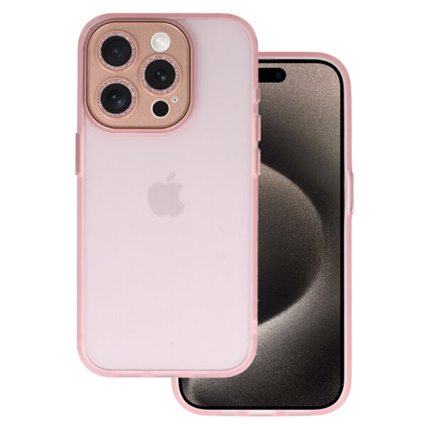 AG Matte Series Case for Iphone 15 Plus light pink