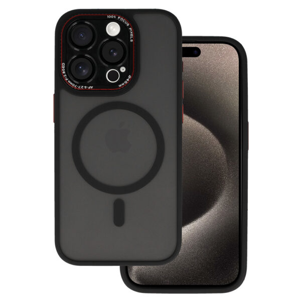 LK Magsafe Case for Iphone 15 Plus black