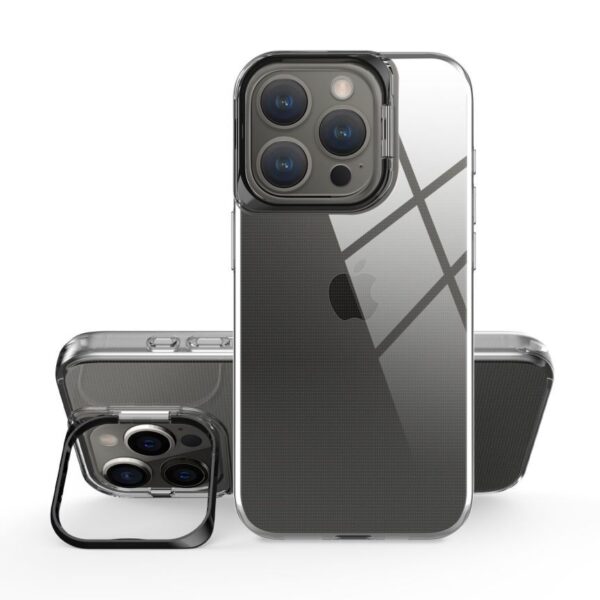 Transparent TPU Case for Iphone 15 Plus black