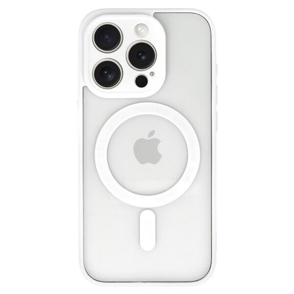 Acrylic Color Magsafe Case for Iphone 13 Pro white