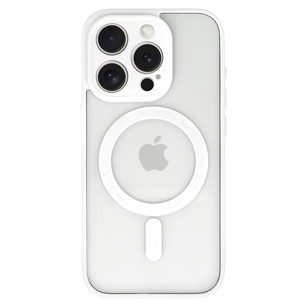 Acrylic Color Magsafe Case for Iphone 13 Pro white