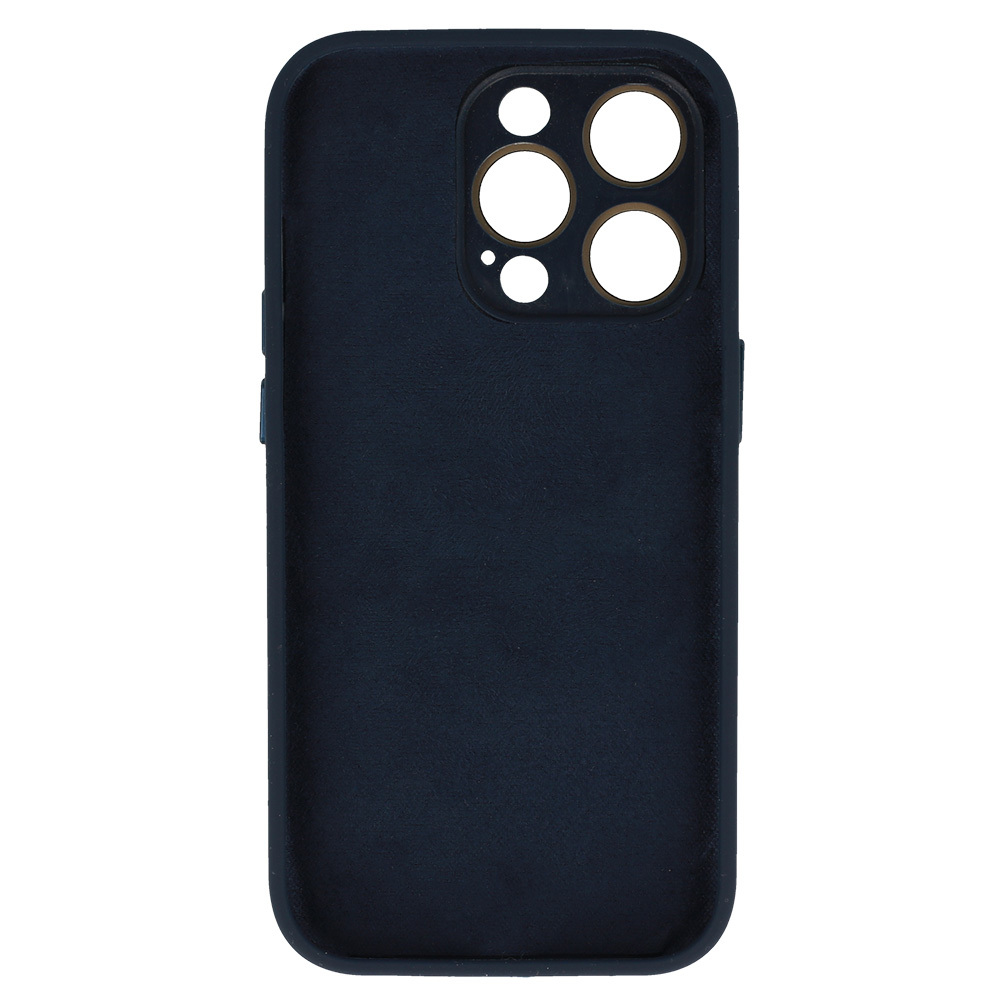 Tel Protect Lichi Soft Case for Iphone 13 Pro Max navy