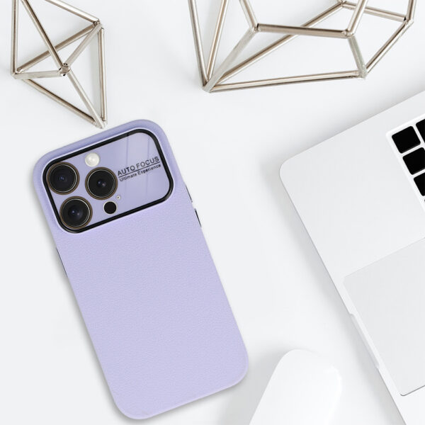 Tel Protect Lichi Soft Case for Iphone 13 Pro Max light purple