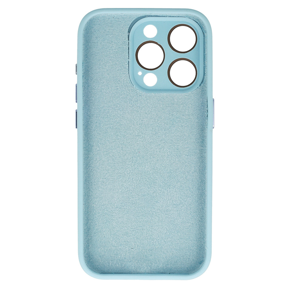 Tel Protect Lichi Soft Case for Iphone 15 Plus light blue